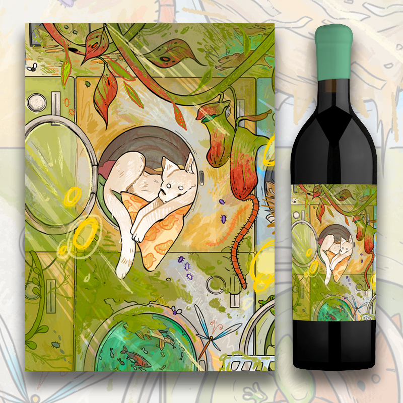 Phoebe Eddy_Bottle Art Square